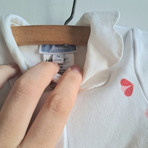 Jacadi Paris Pajamas - Newborn Sleeper - Designed Paris Baby - French Children's - Picture 4 of 5